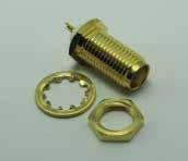 7 1/4-36 UNS HEX 11 A/F 5.5 6.6 6 30-352-D3 Solder bucket Bulkhead mount Nut and washer included Assembly Procedure - AP001 (30-254) - AP002 (30-256) - AP033 (30-266) See www.coax-connectors.