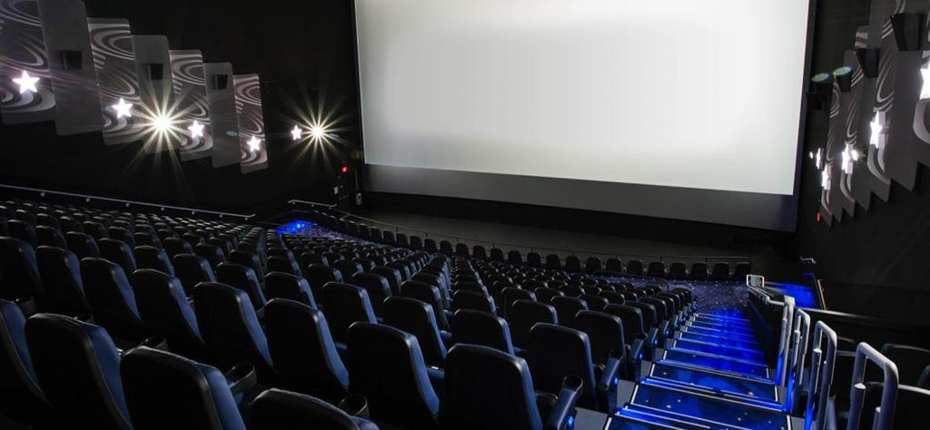 UltraAVX Wall to wall screens Dolby ATMOS