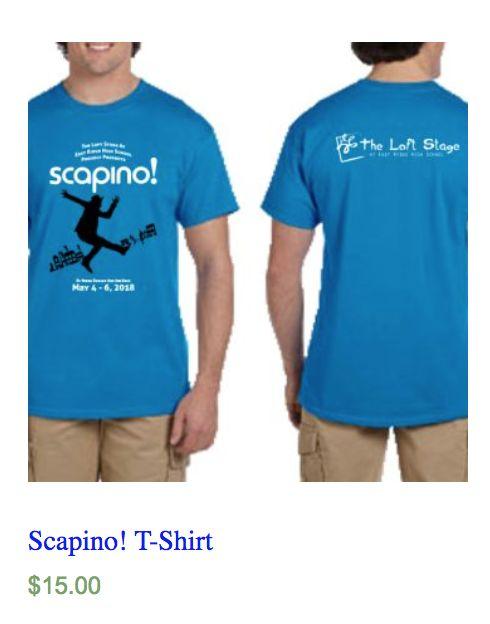 T-Shirt Orders Due by Friday, April 6th Purchase t-shirts online at