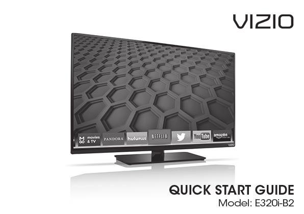 PACKAGE CONTENTS VIZIO LED HDTV with Stand This