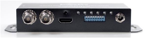 Front Panel 3 1 2 4 5 NO Component Function 1 SDI Output Port From your SDI Display Device plug into this ports 2 HDMI output Port From your HDMI Display Device plug into this port 3 Input Port/