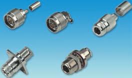 RF Coaxial Plugs, Jacks and Sockets - TNC Series - continued Ì Silver plated bodies and contacts Ì PTFE insulators 227509 Cable Group Order Code 1+ 10+ 50+ 100+ 250+ Silver Plated Bodies and Contacts