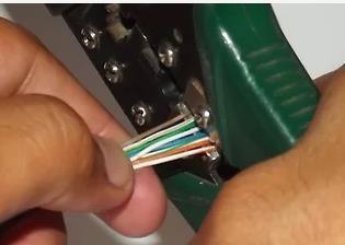 568-B wiring scheme Pin # Wire Color 1 White / Orange Orange 3 White/Green 4 Blue 5 White/Blue 6 Green 7 White/Brown 8 Brown 5 Why do we have to do this step while cable