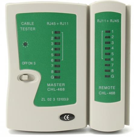 A cable tester to check for continuity, opens and shorts. What are the differences between a straight through cable and cross over cable?