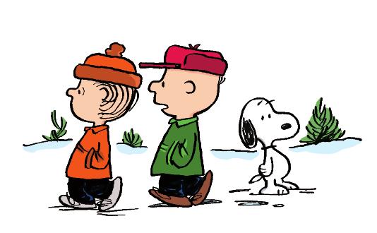 UPBEAT Charlie Brown: Christmas Eve is my favorite day of the year.