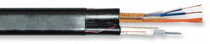 Product Description Series 71 OJ Composite Drop Cables combine fiber and copper technologies in an overjacket design.