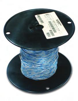 (GMP units 80470 or 80471). When placed onto the GMP dispenser, the jumper or distribution frame wire pays out smoothly.