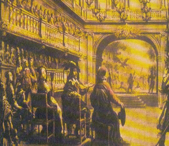 French Influence Cardinal Richelieu s Theatre, at the Palais-Royal,