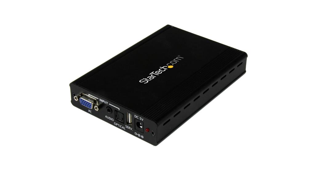 VGA to HDMI video converter with scaler VGA2HDPRO2 *actual product may vary from photos DE: