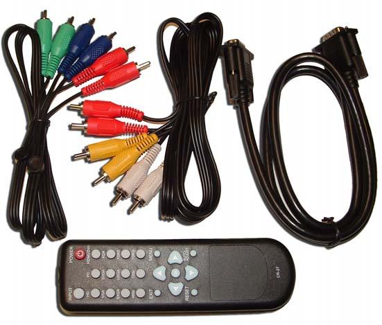 Model SC1080-H 1.2 Features HDMI 1.2, HDCP 1.1 and DVI 1.0 Compliant. 5 different inputs: HDMI, PC, YPbPr, S-video and Composite.
