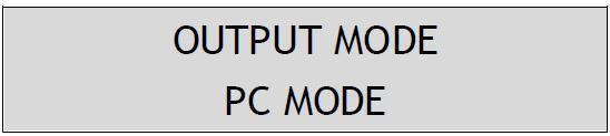 PC/AV Mode Press and hold Button 2 for few seconds, then you can switch the Scaler between PC and AV