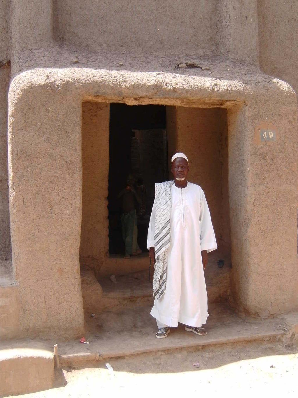 Monsieur Ahmed Bacaina Traoré, Kintigi (neighbourhood chief) of the district of Kanafia, Djenné.