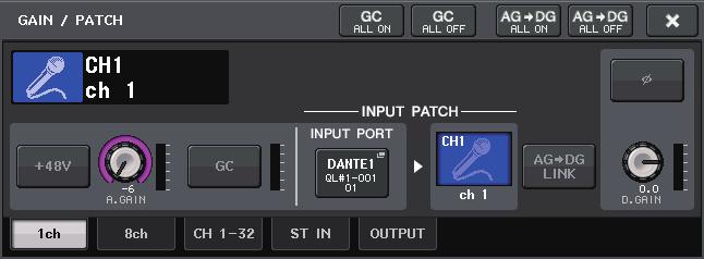 I/O devices and external head amps Remotely controlling an external HA from the input channels on a QL series console You will be able to use the external HA in the same way as the head amp on an I/O