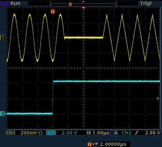 Multisegment Waveform Playback of a Multisegment Waveform If Sequencer is selected, the segments are played back as defined in a separate sequencing list (see section 4 for details).