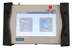 TRIAX Meters measurement instruments The latest technology for the perfect installation Testing and measurement is an essential