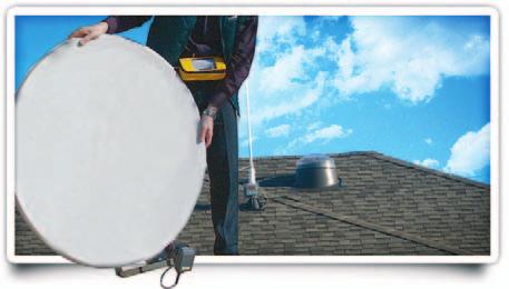 - Detection It detects signals from any analogue or digital satellite broadcast with the built-in wide band detector.