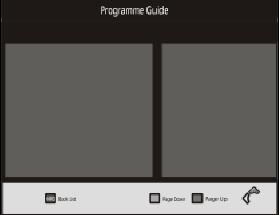 Move a TV or Radio Program 1. Select the preferred program then press the RED button. A move symbol will appear 2. Press UP/DOWN to move the program within the list of TV or Radio stations. 3.