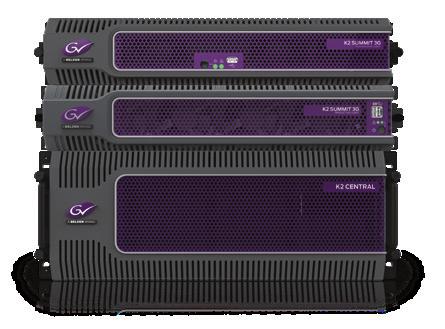 Servers & Storage IP-enabled servers & highly affordable storage systems for production & playout Grass Valley QuickView AIMS IP Grass Valley s K2 platform offers a unified infrastructure to acquire,