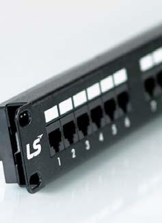Category 5e Unshielded Patch Panel Simple TM Category 5e Solutions These PCB 1U patch panel and 2U patch panel come complete with cable management, accessories and full installation instructions.