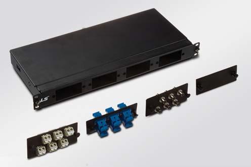 LS Fiber Distribution Frame with Module Panel & Gland These Patch panels come complete with