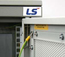 LS Simple TM Cabinet Rack provides unsurpassed strength, stability and durability for supporting FDF, patch panels,