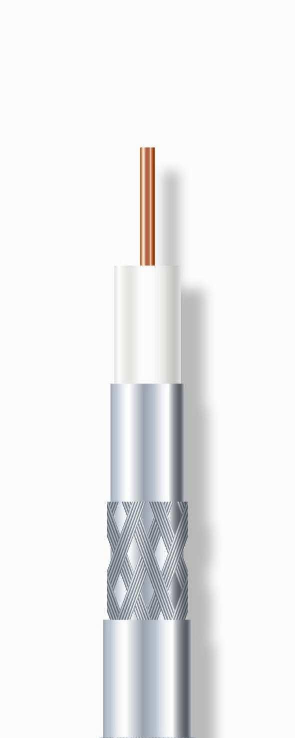 HQ - DIGITAL - SERIES SAT/CATV HIGH PERFORMANCE COAXIAL CABLE AKZ 4-S SERIES 75 Ohms High-end-cables of this premium series are distinguished, because of great material usage and high manufacturing