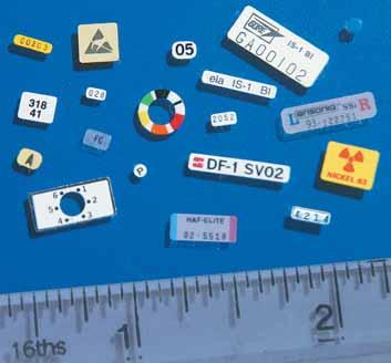 Brady Custom Labels Regulatory Labelling Micro-Miniature Labelling Several safety organisations test and certify products to meet specific testing standards.