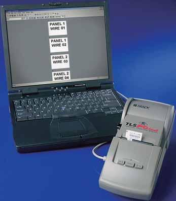 TLS2200 / TLS PC Link Thermal Labelling Systems With the TLS PC Link, Brady offers you the most compact professional desktop labelling system available.