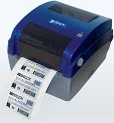 BBP 11 Series BRADY BENCH-TOP PRINTERS Printers are available in either 203 dpi or 300 dpi print resolution.