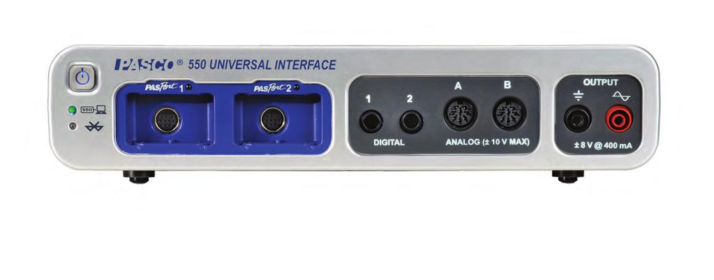 Welcome to a new era... The new 550 Universal Interface is fast, flexible, and affordable, with all the power you need to ignite student learning in your physics lab.