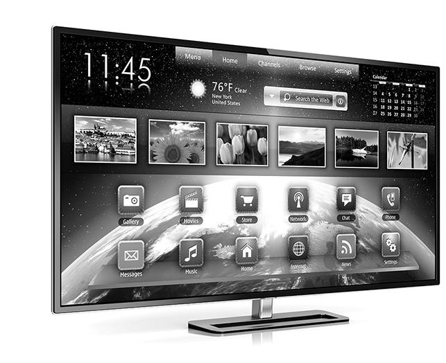 5 TOTAL USE OF THE TV SET T he online capabilities of smart TVs and devices attached to the set enable people to use their televisions for many purposes in addition to watching live or time-shifted
