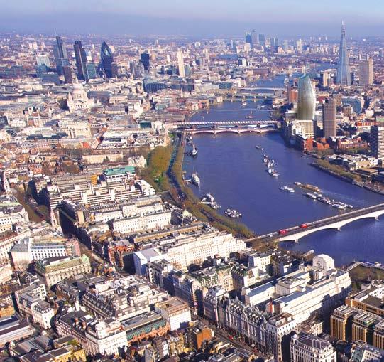 ONE ONE LOCATION On the south side of Blackfriars Bridge, London a stunning new riverside quarter is planned.