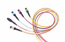 clips FX LC Duplex Patch Cords, Assortment Better Better architectural flexibility with low-loss OM4 0.2 db MPO and 0.