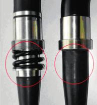 8 Locks, Spring-loaded Cables Springloaded cables (maintenance reduced) U3/100 N3/160 P3/250 Rated voltage 100 kvdc 160 kvdc 250 kvdc Nominal outside diameter 20 mm +/- 0.5 mm 29.3mm +/- 1.