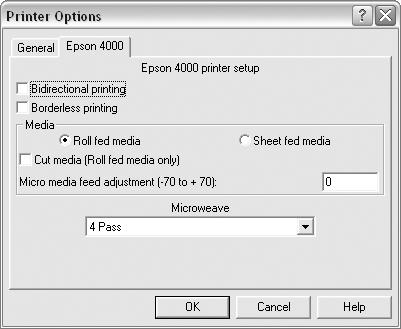 If you are printing from an application, your print settings will override these settings. 5.