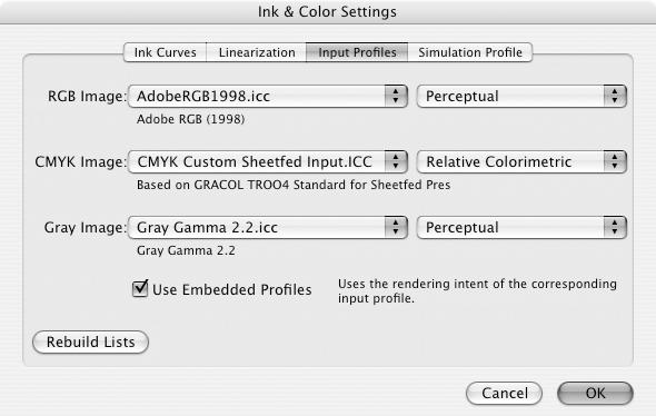 46 Color Management and Printer Linearization Tip: If you have specific input profiles that you want to use with the RIP, you can copy your profile files to the ColorBurst RIP for Epson > ICC