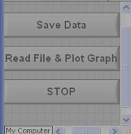 Read File, Plot Graph and Auto Save The system records live