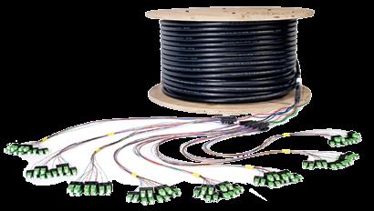 FIBER OPTIC CABLE SOLUTIONS MULTIMODE OM3: PLENUM AND NON-PLENUM 2FRIMM10-BO TEAL BREAKOUT STYLE INDOOR FIBER OPTIC CABLE 2 FIBER OM3 50/125 MULTIMODE REEL 2 fiber OM3 50/125 laser optimized