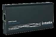 VIDEO OVER IP INT-IPEX1001 HDMI over IP Encoder - MJPEG The INT-IPEX1001 is an HDMI video to M-JPEG encoder which transmits the video via UDP through the LAN output.