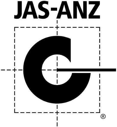 Other Logos JAS-ANZ As an accredited body, it is a requirement to use the JAS-ANZ accreditation symbol on all certificates, stationary, documents and/or publicity material which is used within the