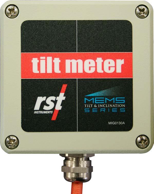 1 1 GENERAL DESCRIPTION MEMS Sensor Tilt meters are mounted on vertical or horizontal surfaces and can measure differential angles in the X or Y directions.