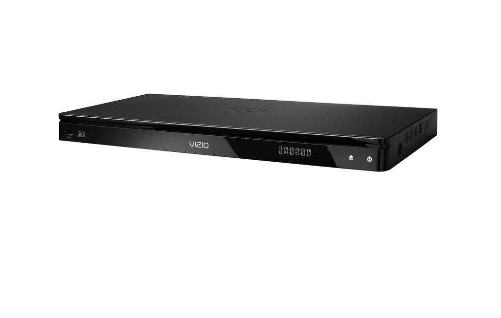 VIZIO RECOMMENDS ULTIMATE ENTERTAINMENT Complete your home theater experience! The VIZIO 3D Blu-ray Player with Wireless Internet Apps delivers full HD video, 7.