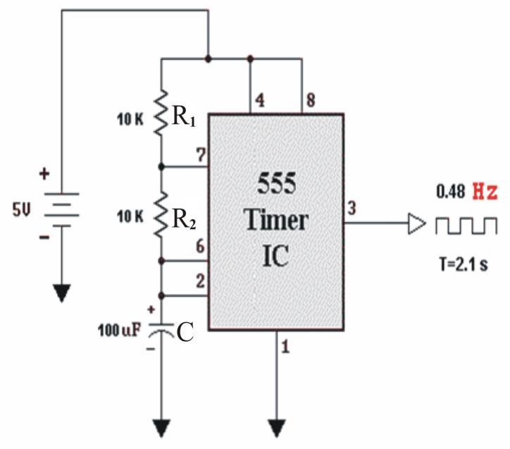 1. Objectives: 1. Understanding the principles and construction of Clock generator. 2. To be familiar with clock pulse generation using 555 timer. 3. Introduction to counters. Design and applications.