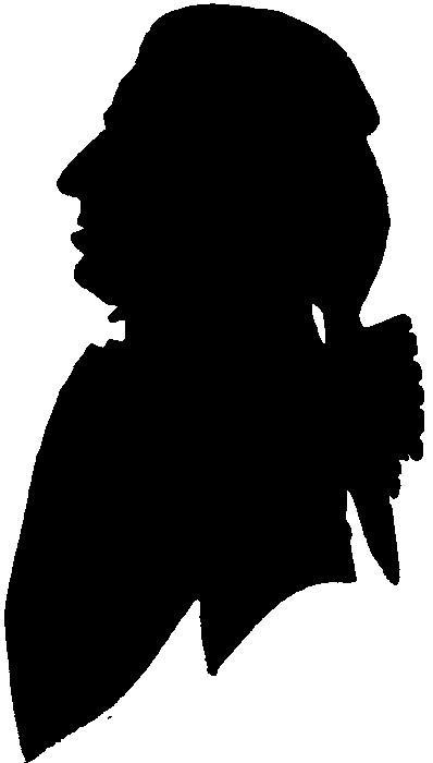 SILHOUETTE OF HAYDN A butcher in the town where Joseph was living wanted to celebrate his daughter's marriage with fitting music, and was bold enough to ask Joseph to compose a Minuet for the
