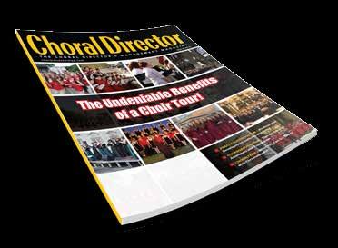 Readers find Choral Director s e-newsletter an essential tool for finding the latest industry news, trends, exclusive editorial content, surveys, and much more!