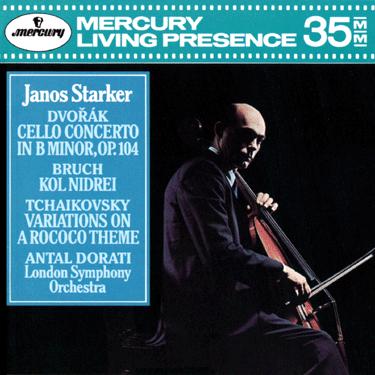 Janos Starker, cello First LP Release: SR-90303 (Dvorak; Bruch); SR-90409 (Tchaikovsky) Date Released: 1990 35-mm Recording 432 002-2 SACD