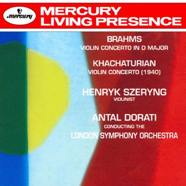 318-2 SACD None Title: BRAHMS: Violin Concerto in D; KHACHATURIAN: Violin Concerto Henryk Szeryng, violin First LP