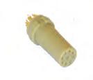 Relief Bend Relief for a Backnut Cable Collet Insulator &