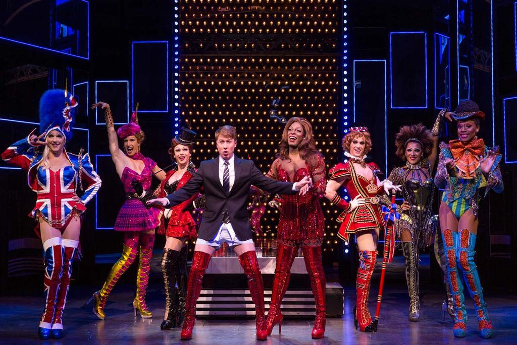 CYNDI LAUPER DELIVERS THE BEST BROADWAY SCORE IN YEARS! ABC News Kinky Boots Tour.