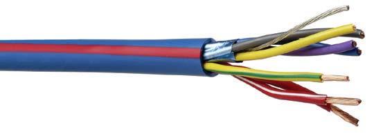 LIGHTING CONTROL Control Cable for Use with Lutron GRAFIK Eye Systems 18/22GFE 12/22LGRX Overall Diameter Communication Elements Conductors: 1 Pair /Mft 22 pf/ft Shield: 100% Foil NETWORK, AUTOMATION